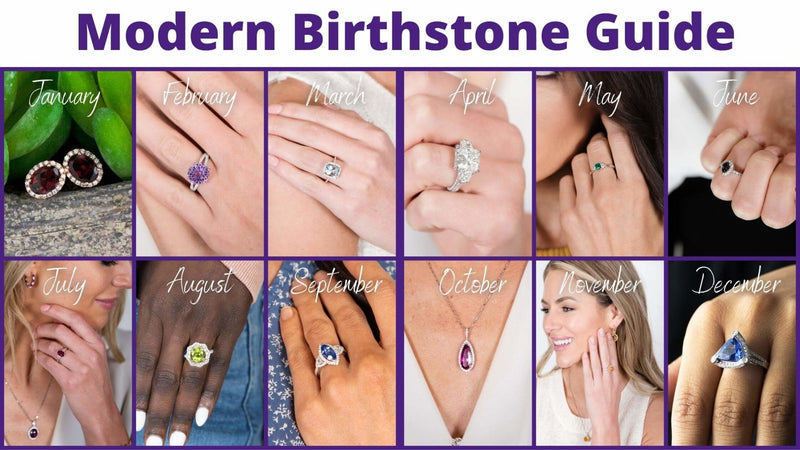 Modern Birthstone Jewelry Guide - Find Your Gemstone - Park City Jewelers