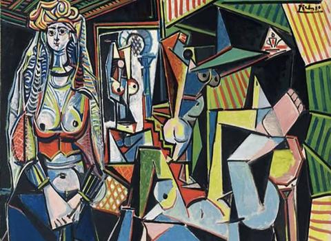 Pablo Picasso Woman of the Algiers Painting
