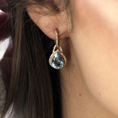 Park City Jewelers Aquamarine Earrings