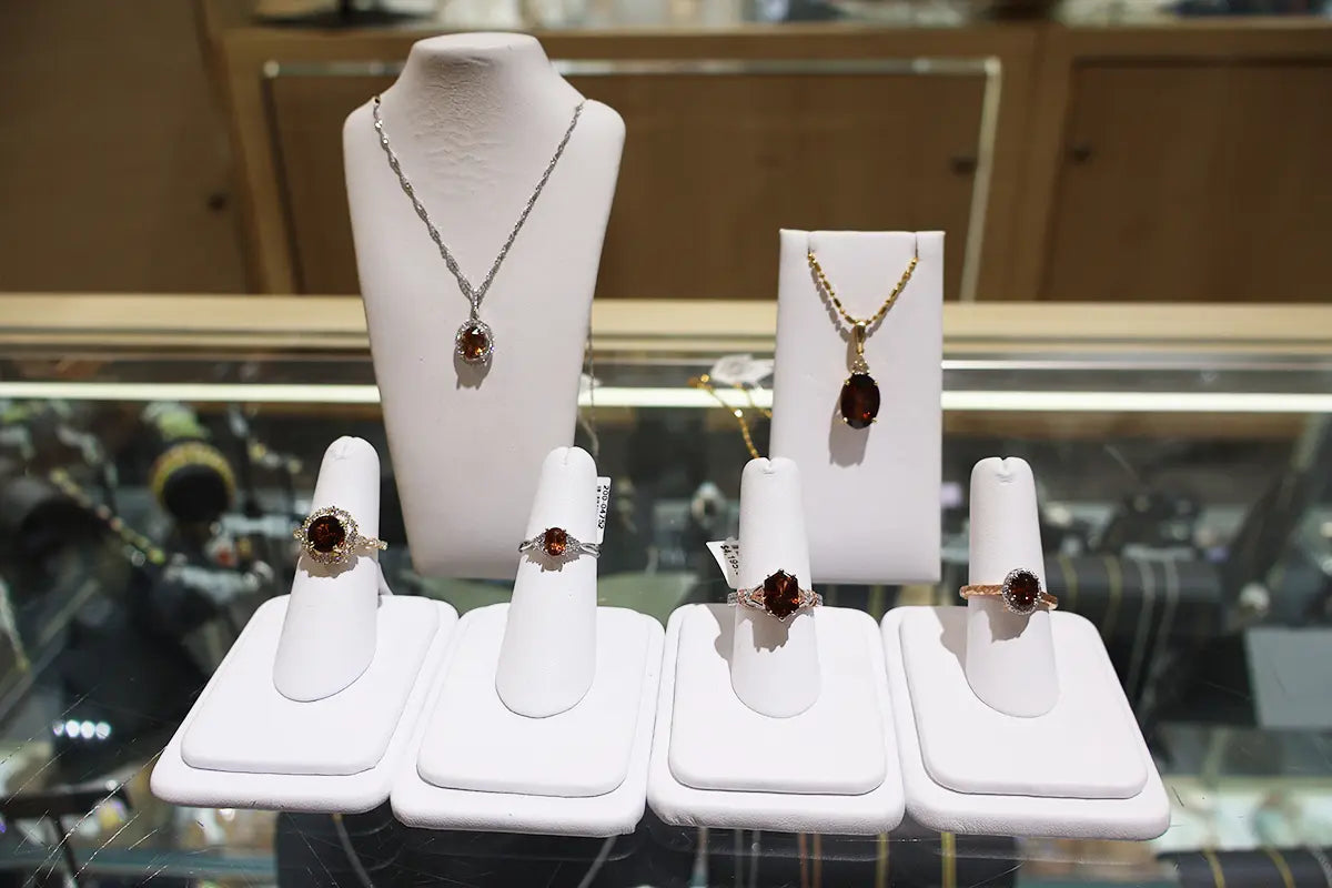 Utah Desert Flame Topaz from Park City Jewelers