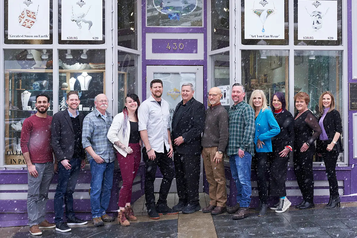 Park City Jewelers Team in Front of the Store
