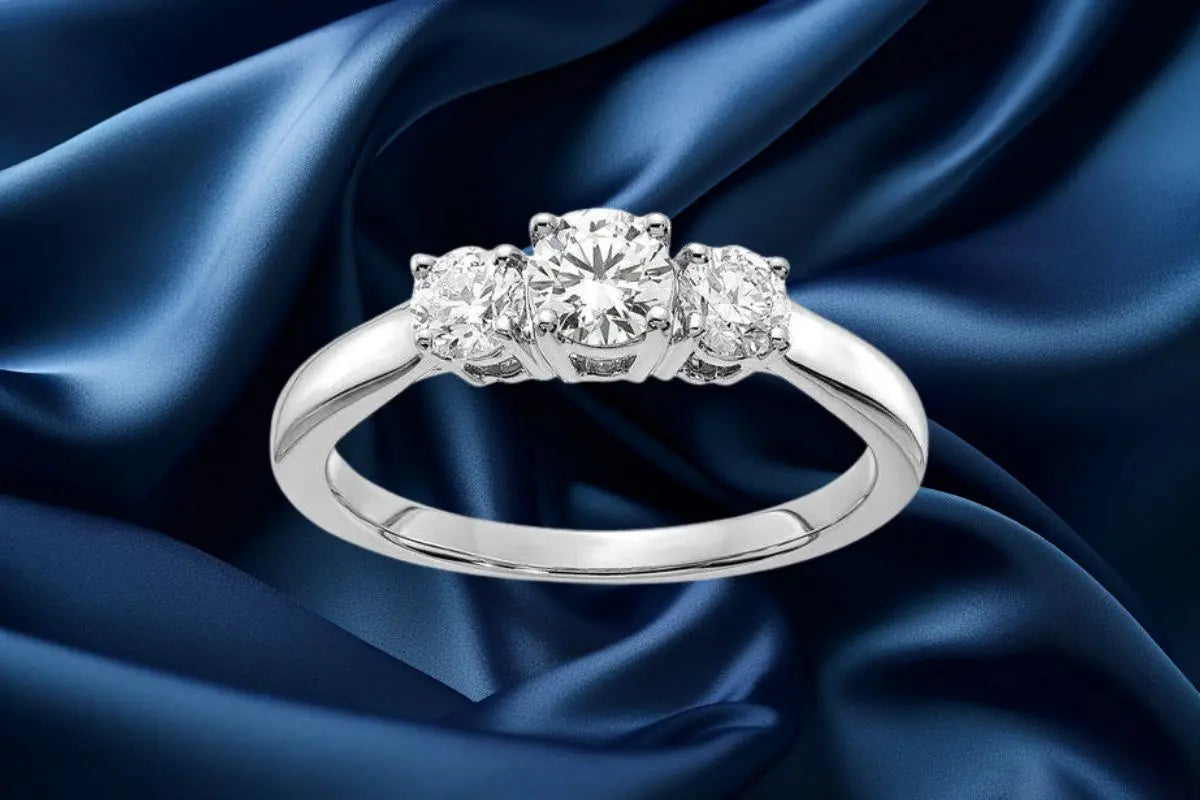 The Stone Round Lab Grown Diamond Engagement Ring from Park City Jewelers