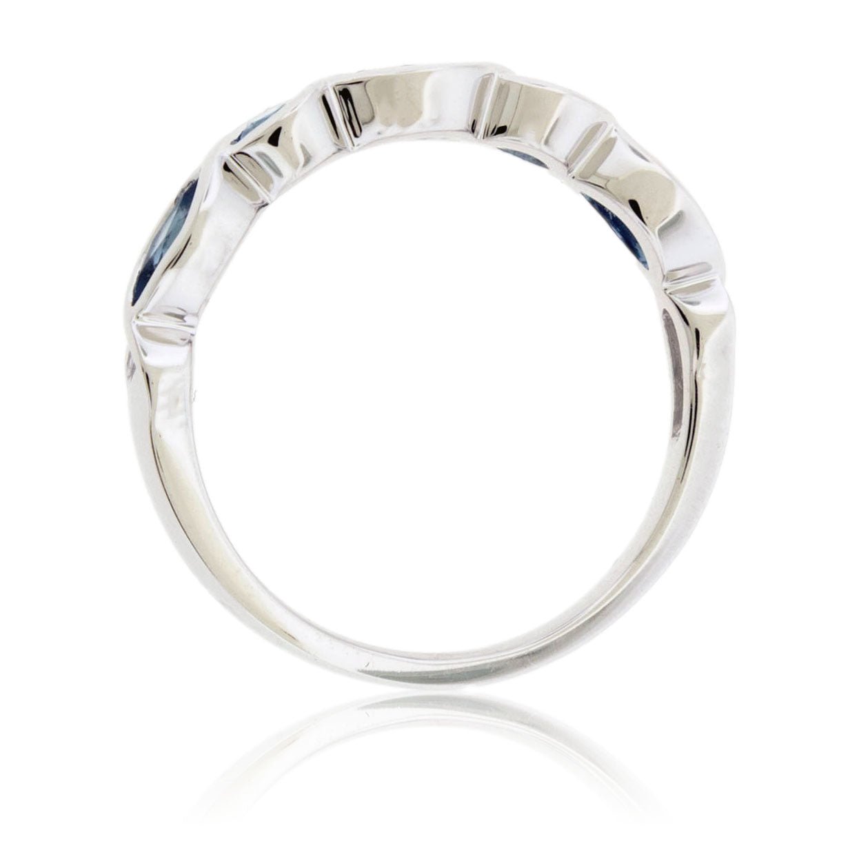 Blue Topaz Bezel Ring - Park City Jewelers