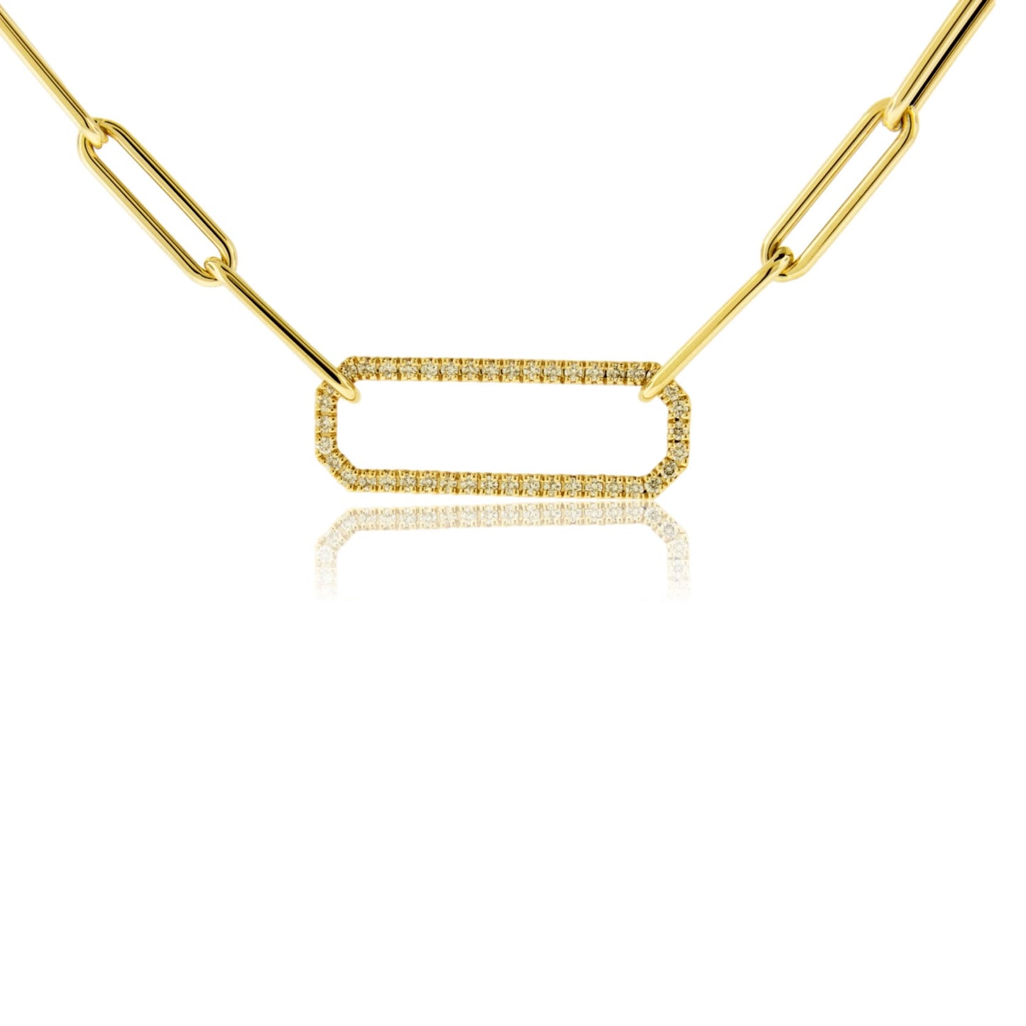 Diamond 2 Ways Two Toned Gold Pendant - Park City Jewelers
