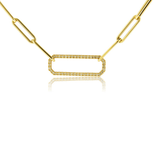 Diamond 2 Ways Two Toned Gold Pendant - Park City Jewelers
