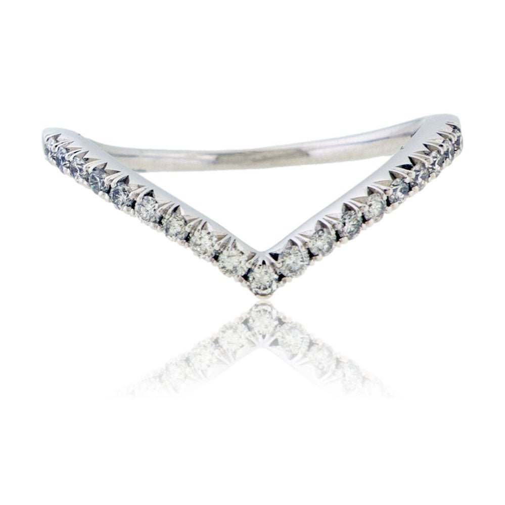 Diamond Contour Tracer Style Ring - Park City Jewelers