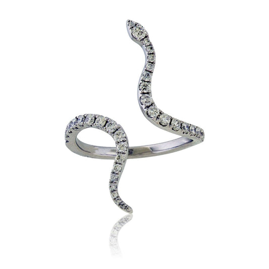 Diamond Snake Fashion Ring - Park City Jewelers