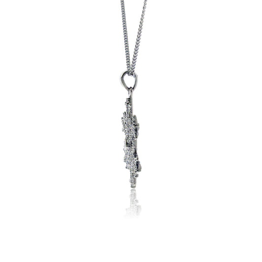 Diamond Snowflake Pendant - Park City Jewelers
