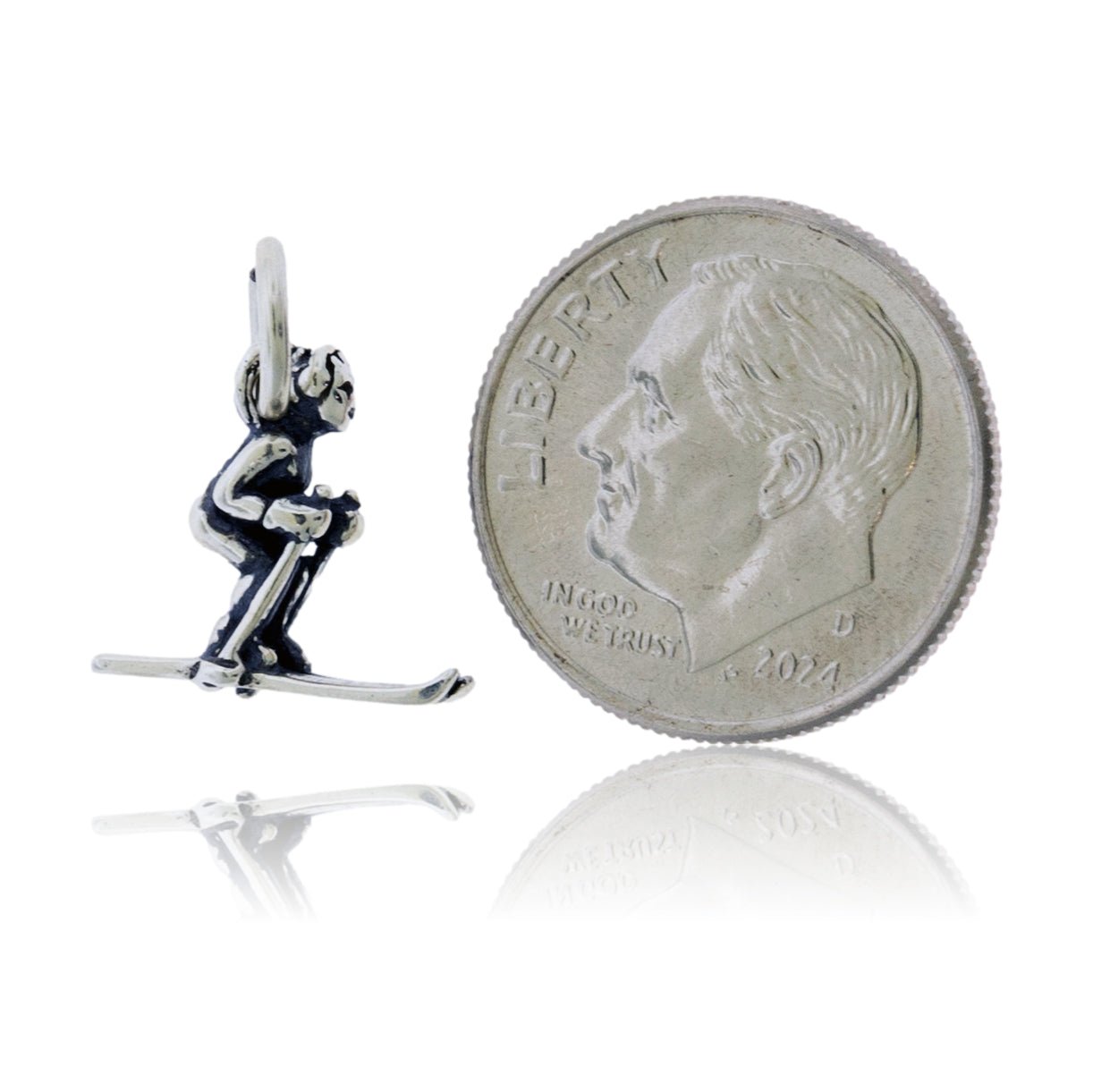 Generic Skier Charm - Park City Jewelers