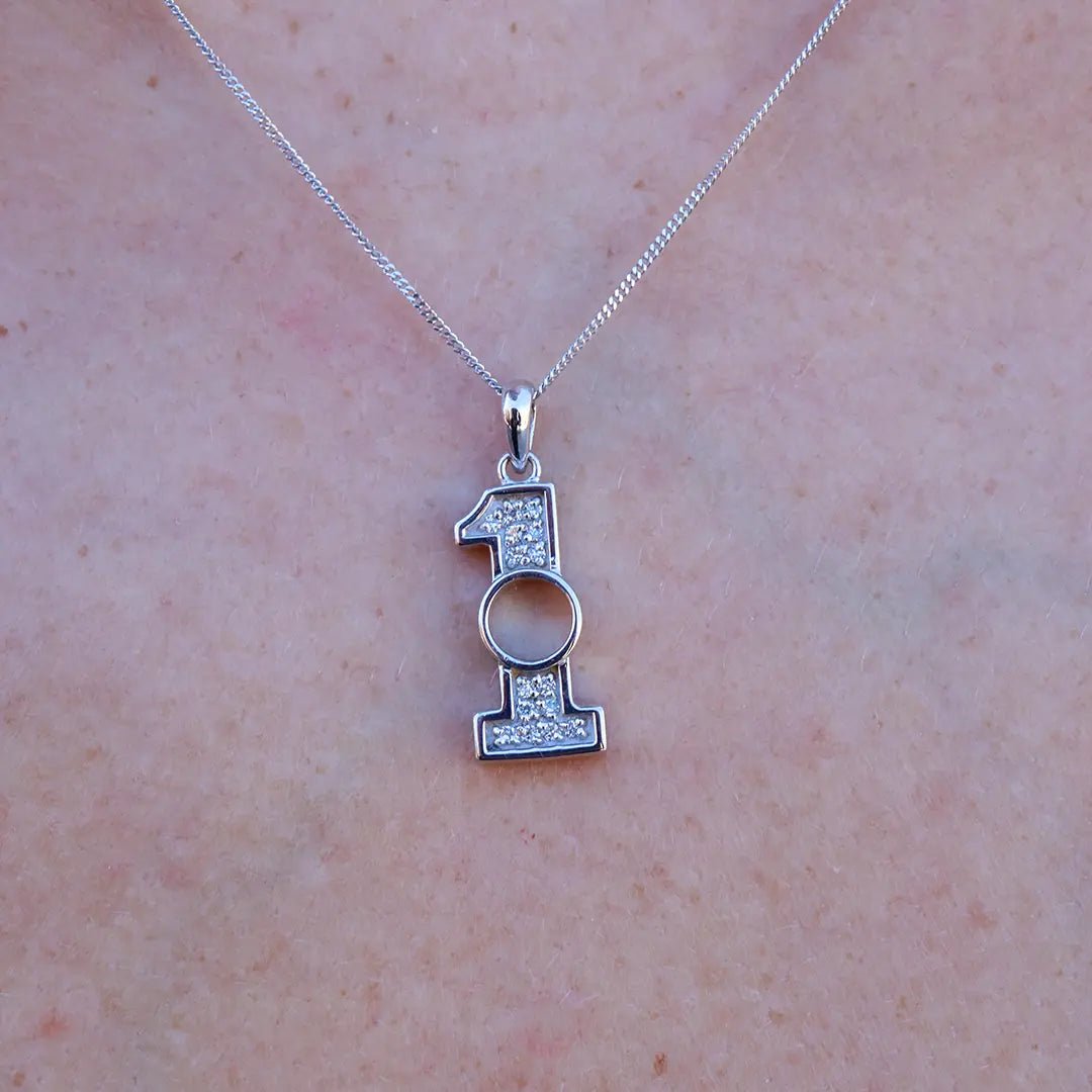 Hole in One Diamond Golf Necklace - Park City Jewelers