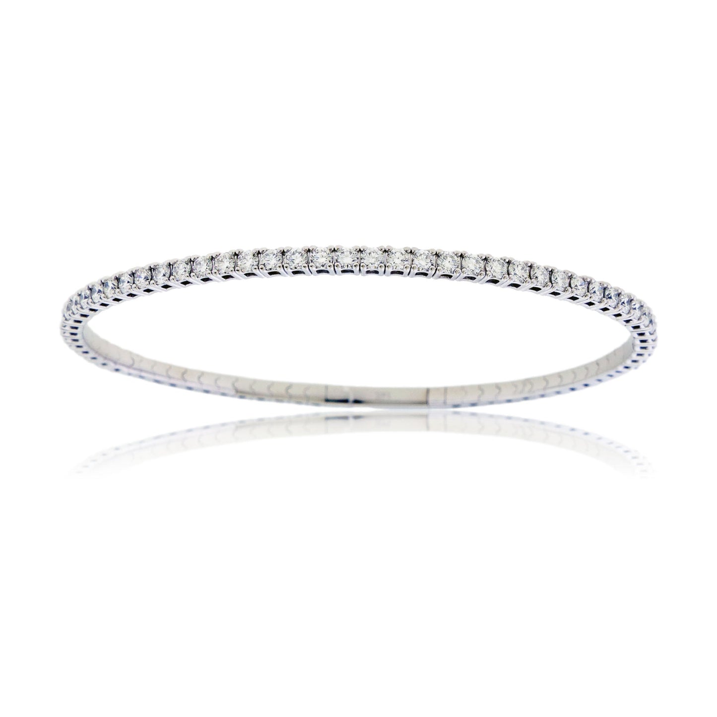Lab Grown Diamond Flex Bangle Bracelet - Park City Jewelers
