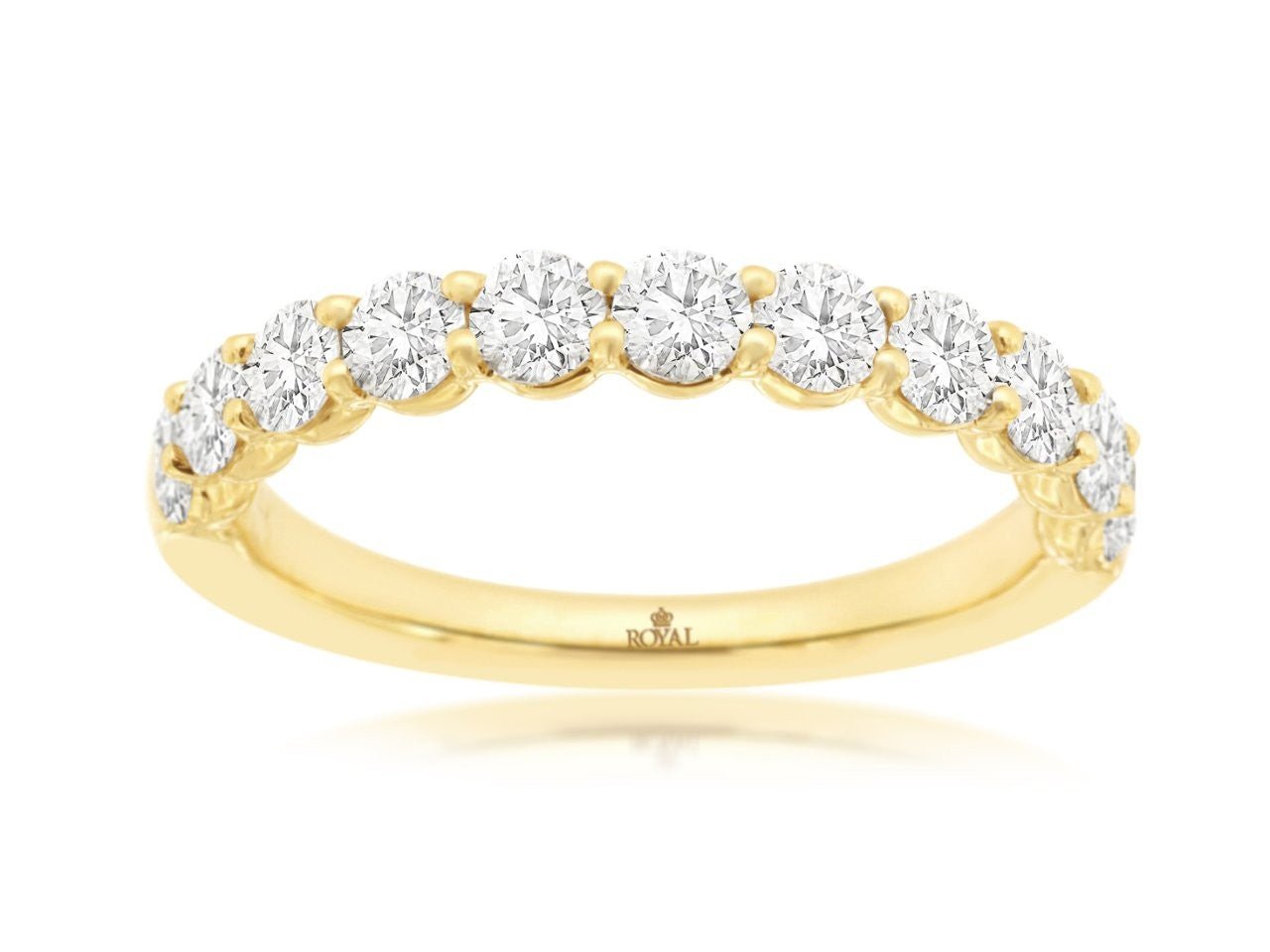 Lab Grown Round Diamond Band - Park City Jewelers