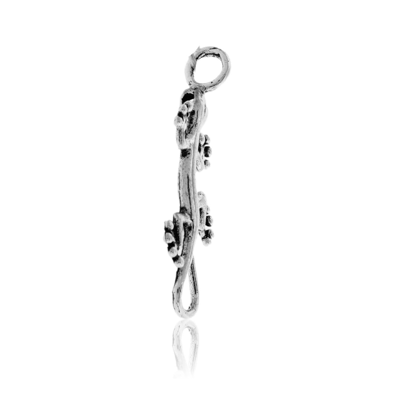 Lazy Gecko Lizard Charm or Pendant - Park City Jewelers