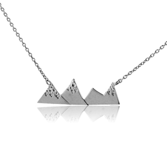 Mountain Peak Pendant - Park City Jewelers