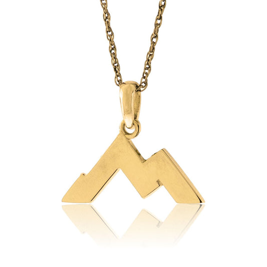 Mountain Peak Ridgeline Pendant - Park City Jewelers