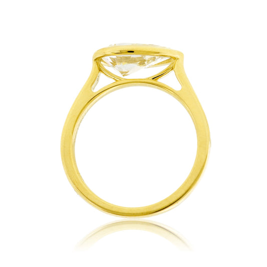 Pear LGD Bezel Ring - Park City Jewelers