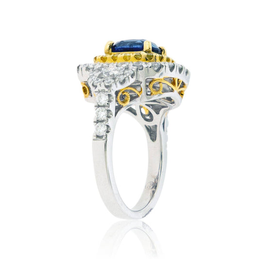 Sapphire & Diamond Ring - Park City Jewelers
