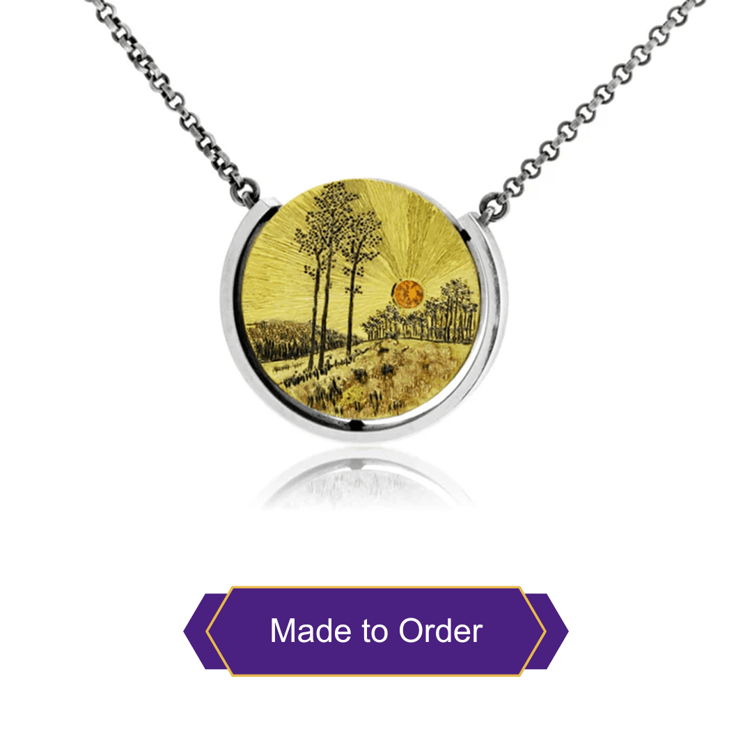 Silver, 18K Gold, & Nugget Gold Rocky Mountain Memory Scene - Park City Jewelers