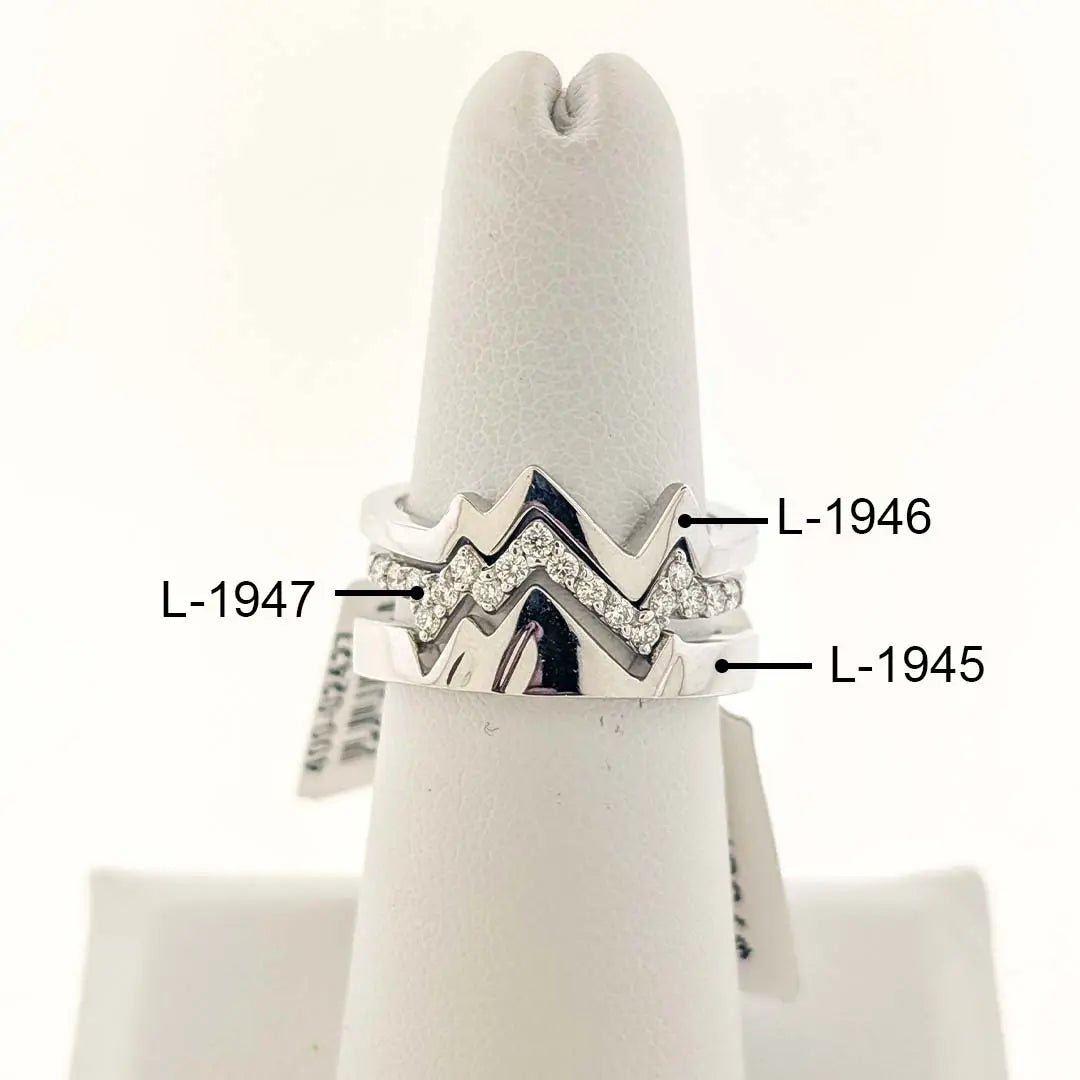Stackable Mountain Diamond Ring - Park City Jewelers