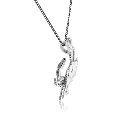 Sterling Silver Crab Pendant - Park City Jewelers