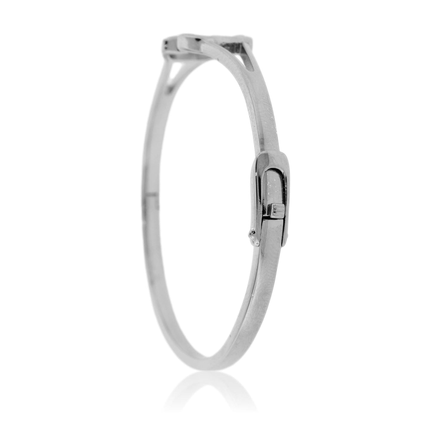 Sterling Silver Goggle Bangle Bracelet - Park City Jewelers