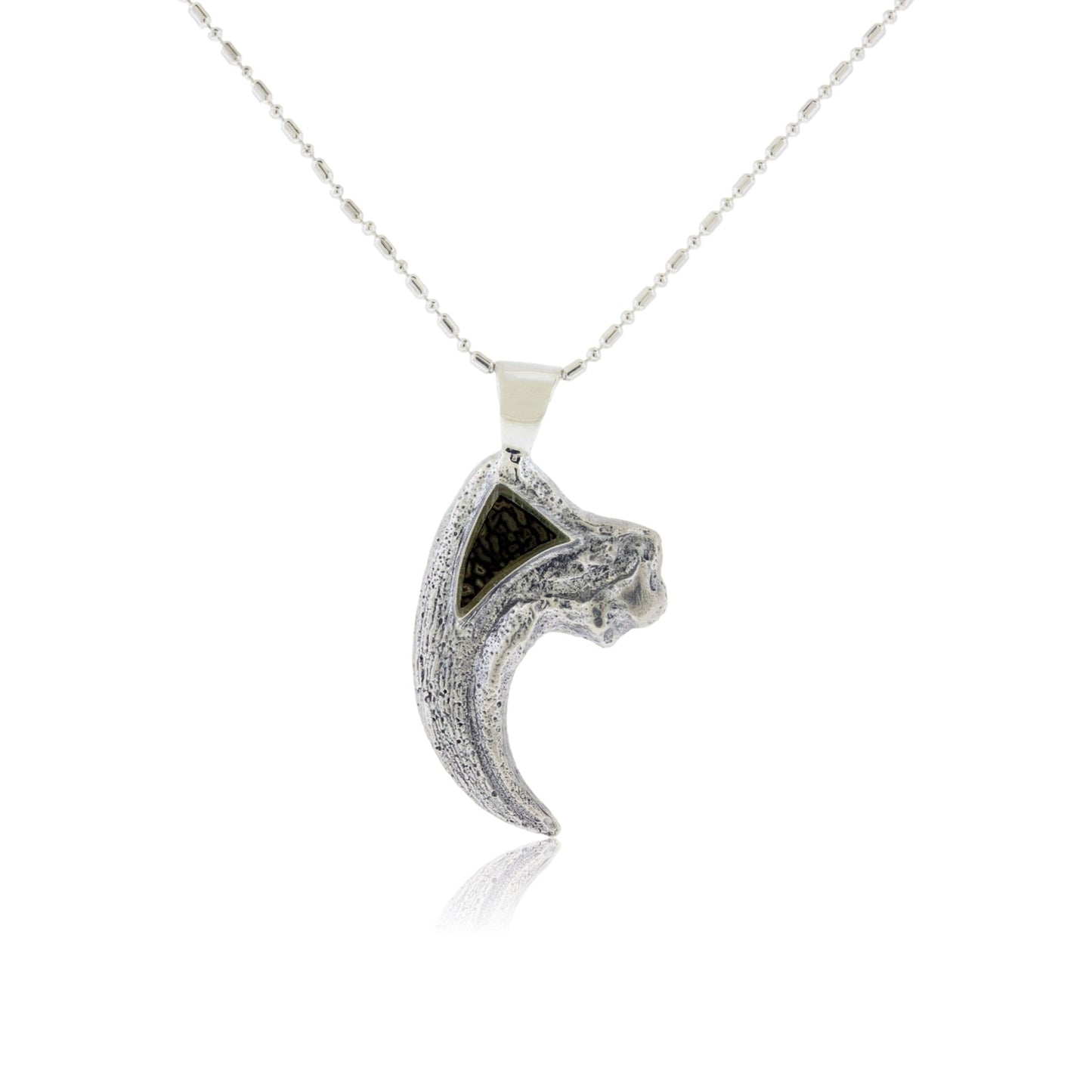 T Rex Claw with Dinosaur Bone Inlay Pendant - Park City Jewelers