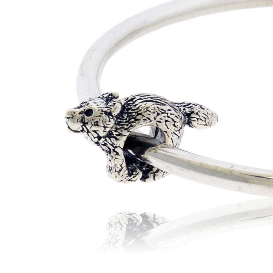 Wolf Bracelet Bead - Park City Jewelers