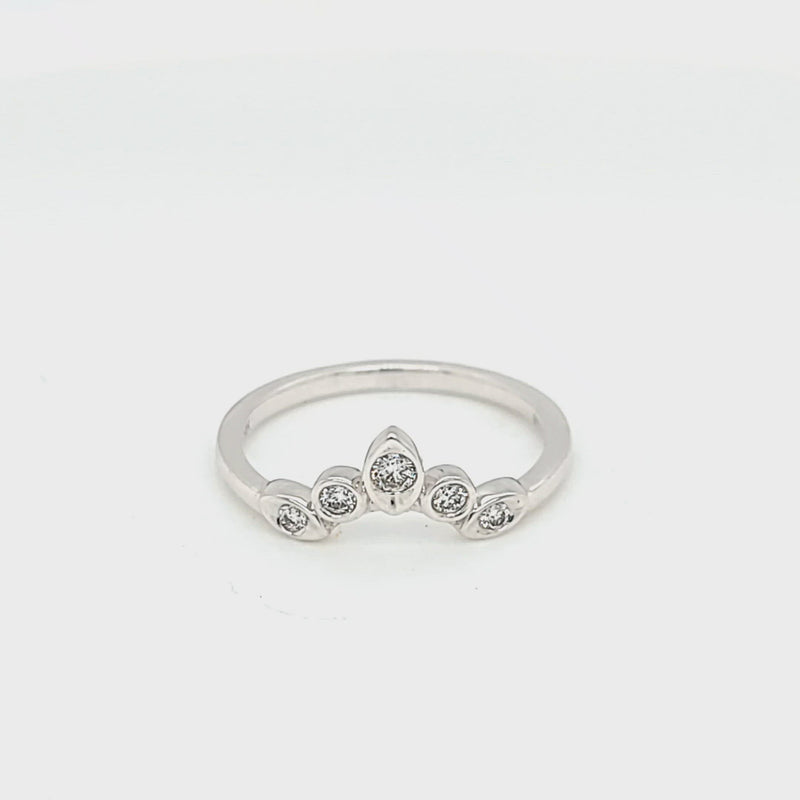 Diamond Tracer Style Ring