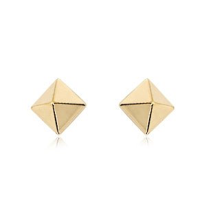 6mm Pyramid Style Stud Earrings - Park City Jewelers