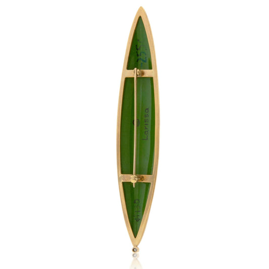 Autumn Color Leaf Enamel Brooch / Necklace - Park City Jewelers