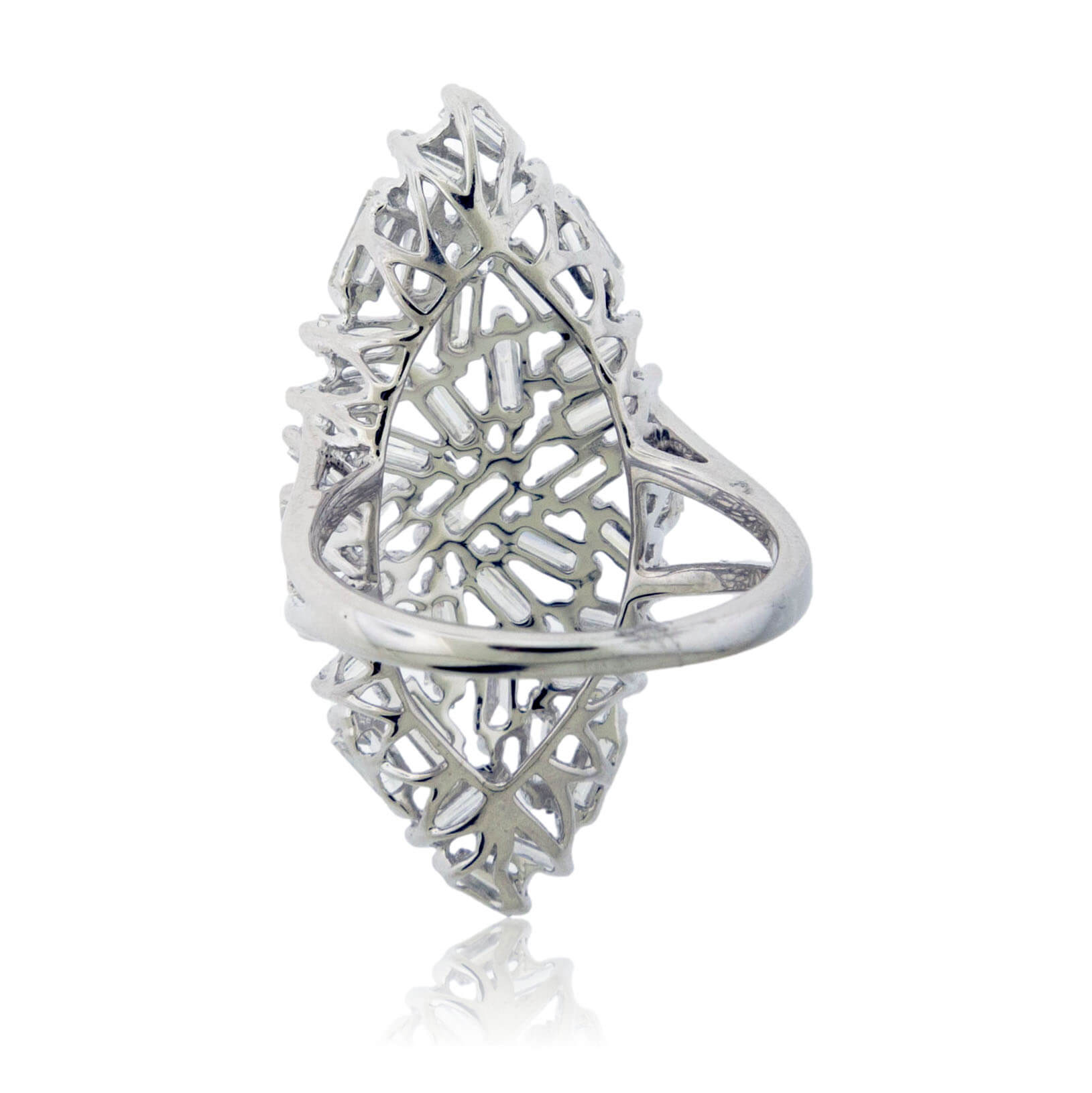 Baguette Cut Diamond Cluster Style Ring - Park City Jewelers