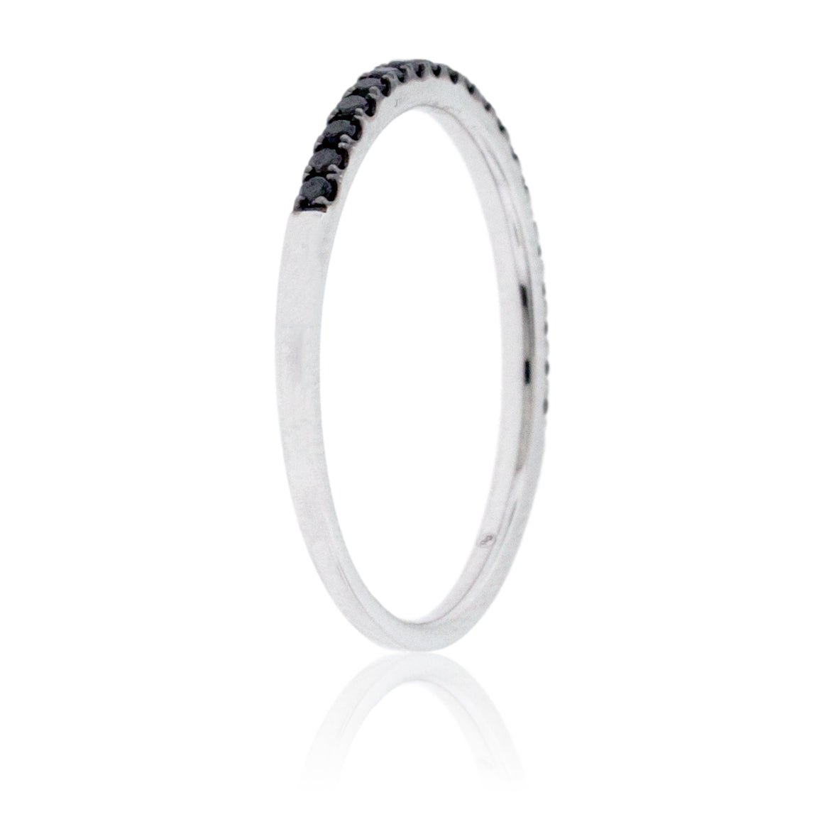 Black Diamond Anniversary Band - Park City Jewelers