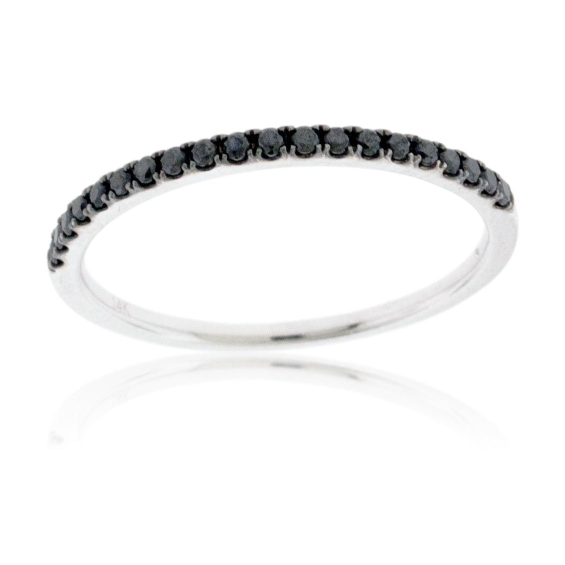 Black Diamond Anniversary Band - Park City Jewelers