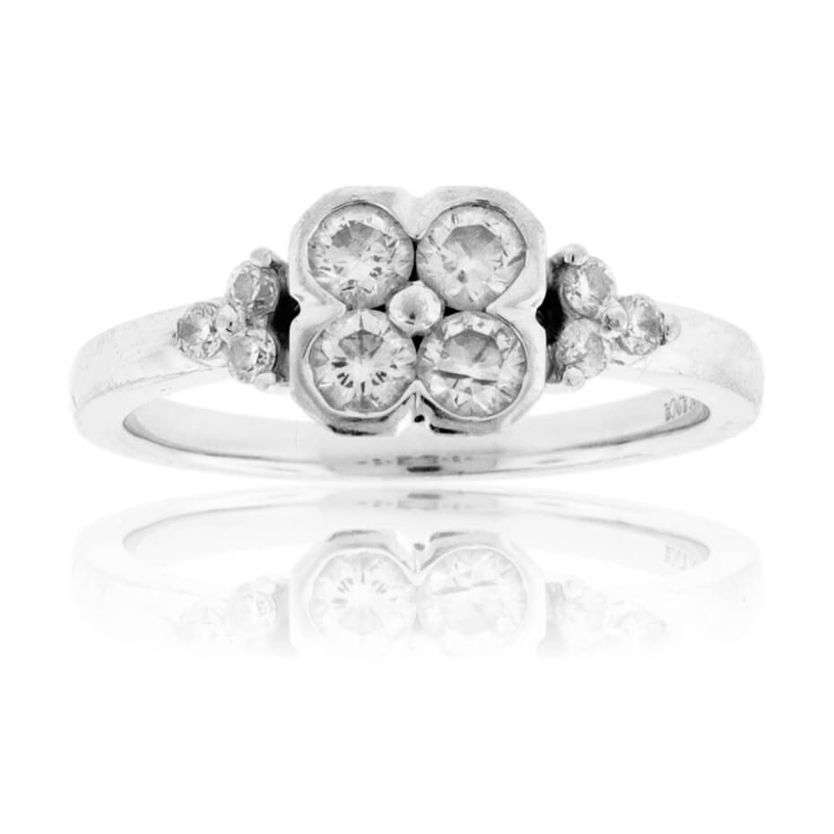 Bubble Bezel Diamond Ring - Park City Jewelers