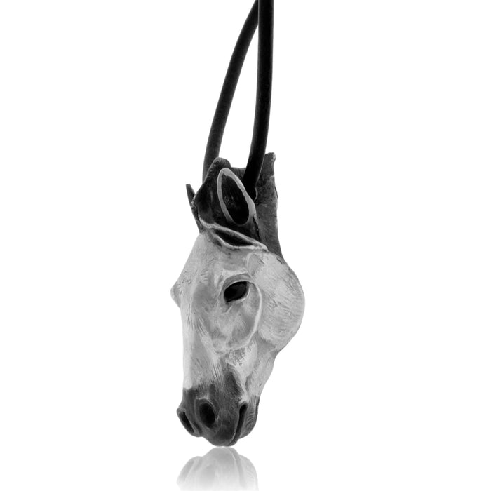 Caballo Paint Horse on Leather Cord - Park City Jewelers