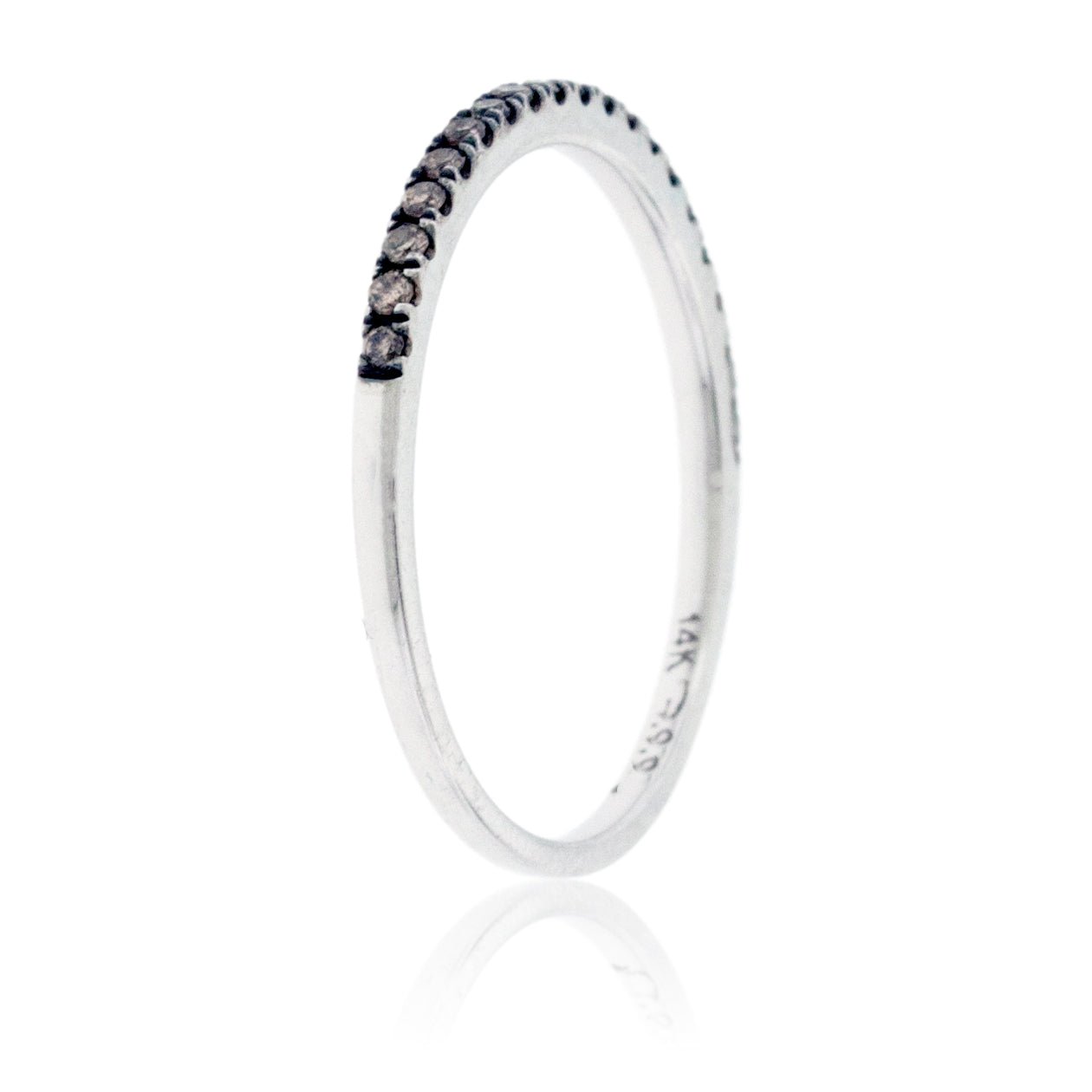 Champagne Diamond Stacking Band - Park City Jewelers