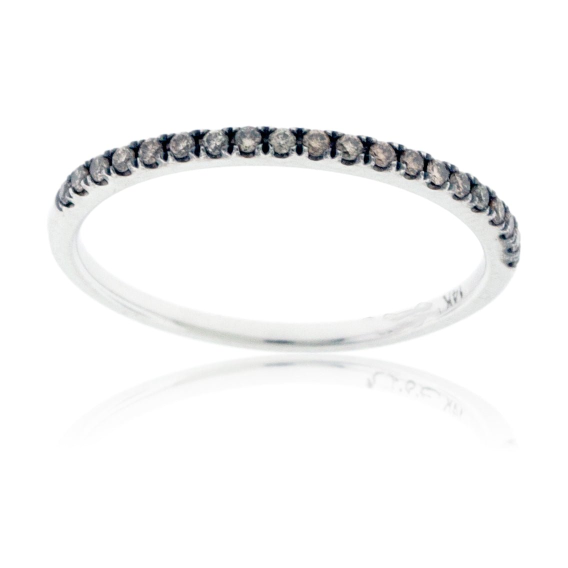 Champagne Diamond Stacking Band - Park City Jewelers