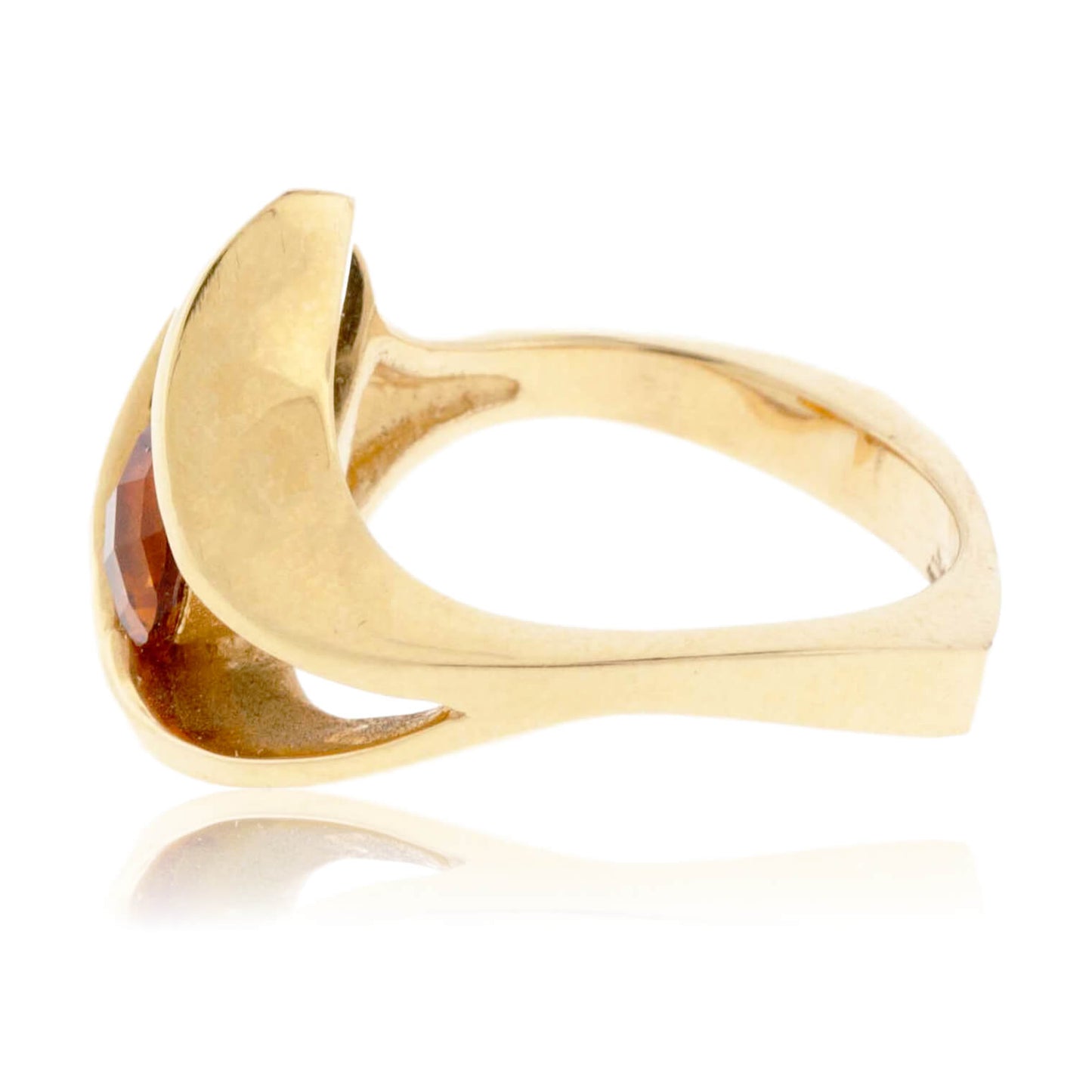 Citrine Solitaire Ring - Park City Jewelers