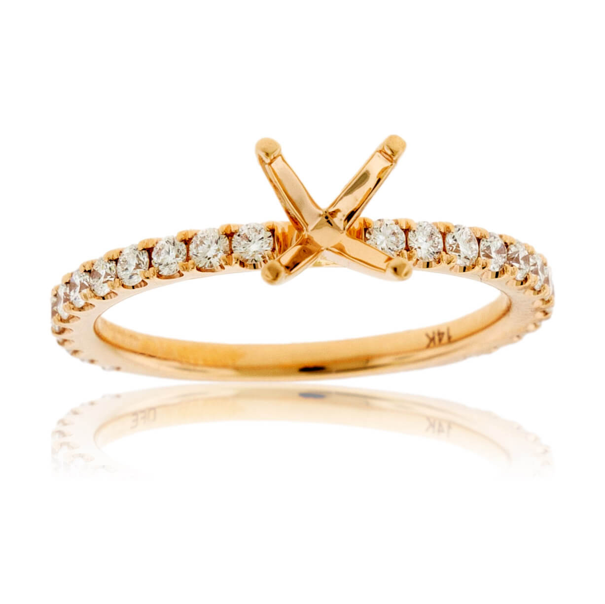 Classic .45ctw Semi Mount Diamond Ring - Park City Jewelers