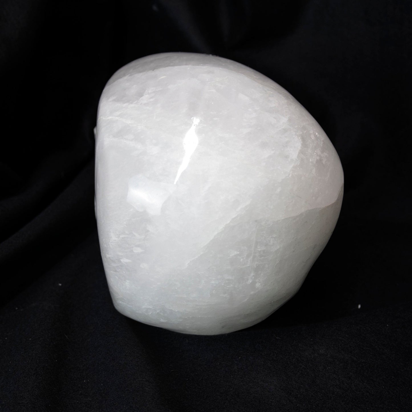 Clear Quartz Skull 12 Inch Carving - Park City Jewelers