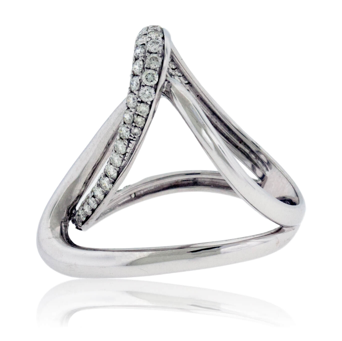 Criss-Cross Diamond Fashion Ring - Park City Jewelers