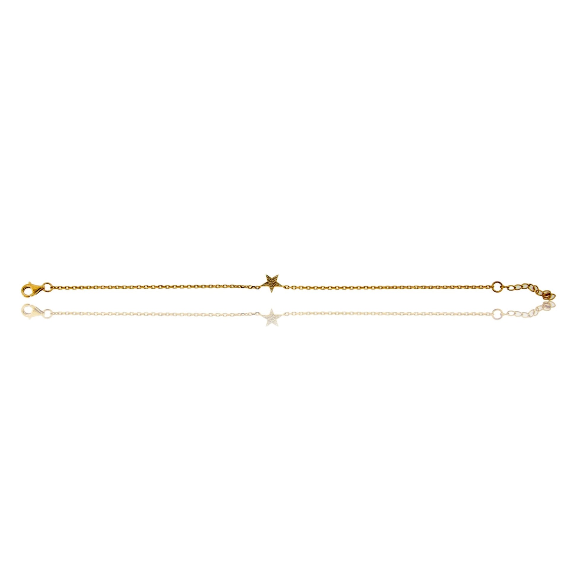 Dainty Diamond Star Style Chain Bracelet - Park City Jewelers