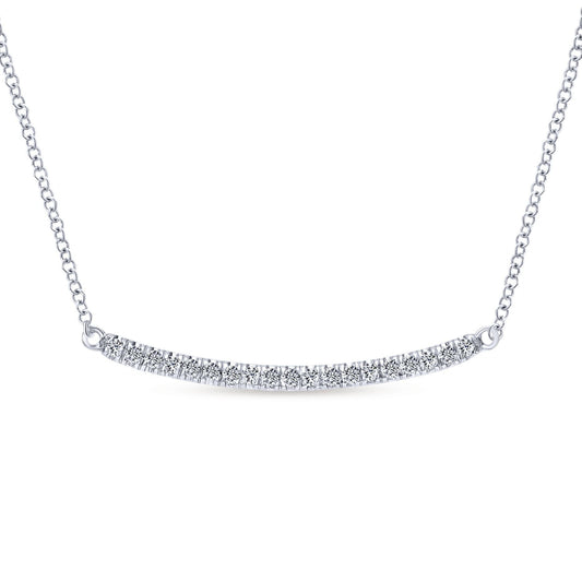 Diamond Bar Necklace - Park City Jewelers