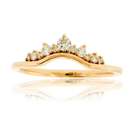 Diamond Contour Tracer Style Ring - Park City Jewelers