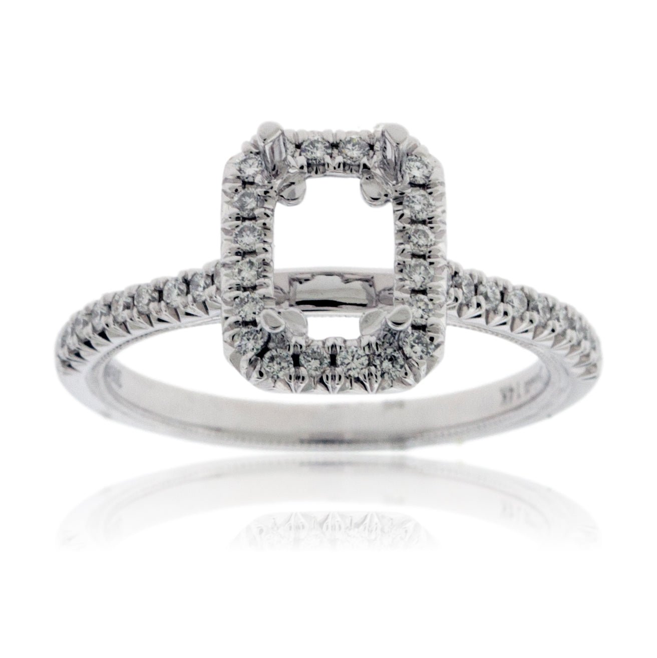 Diamond Engagement Semi-Mount Ring - Park City Jewelers