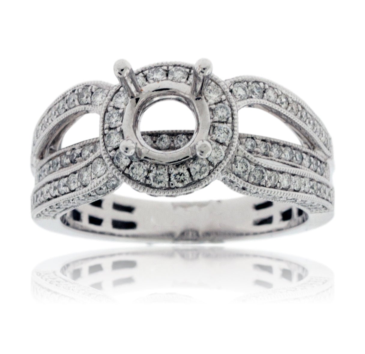 Diamond Engagement Semi-Mount Ring - Park City Jewelers