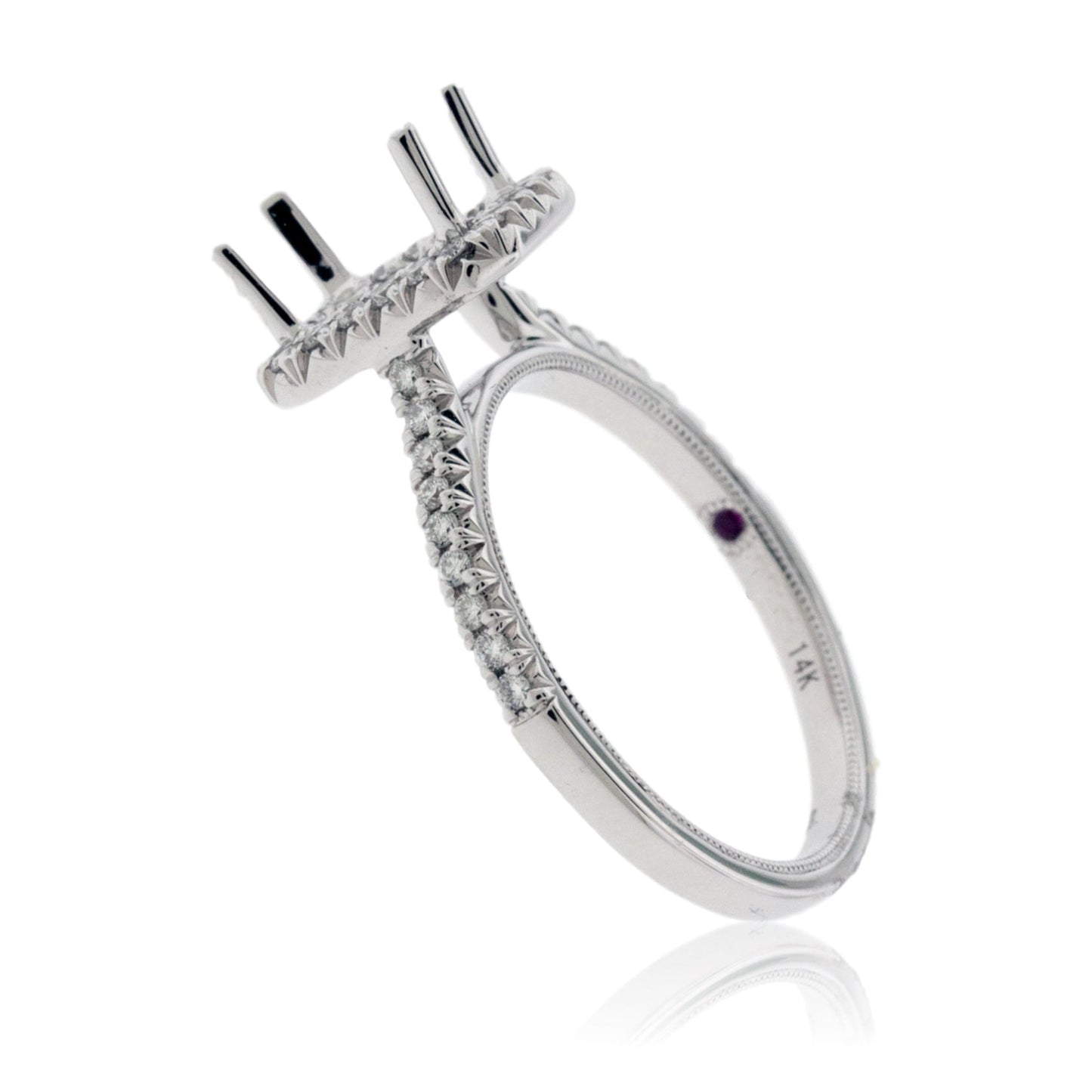 Diamond Engagement Semi-Mount Ring - Park City Jewelers