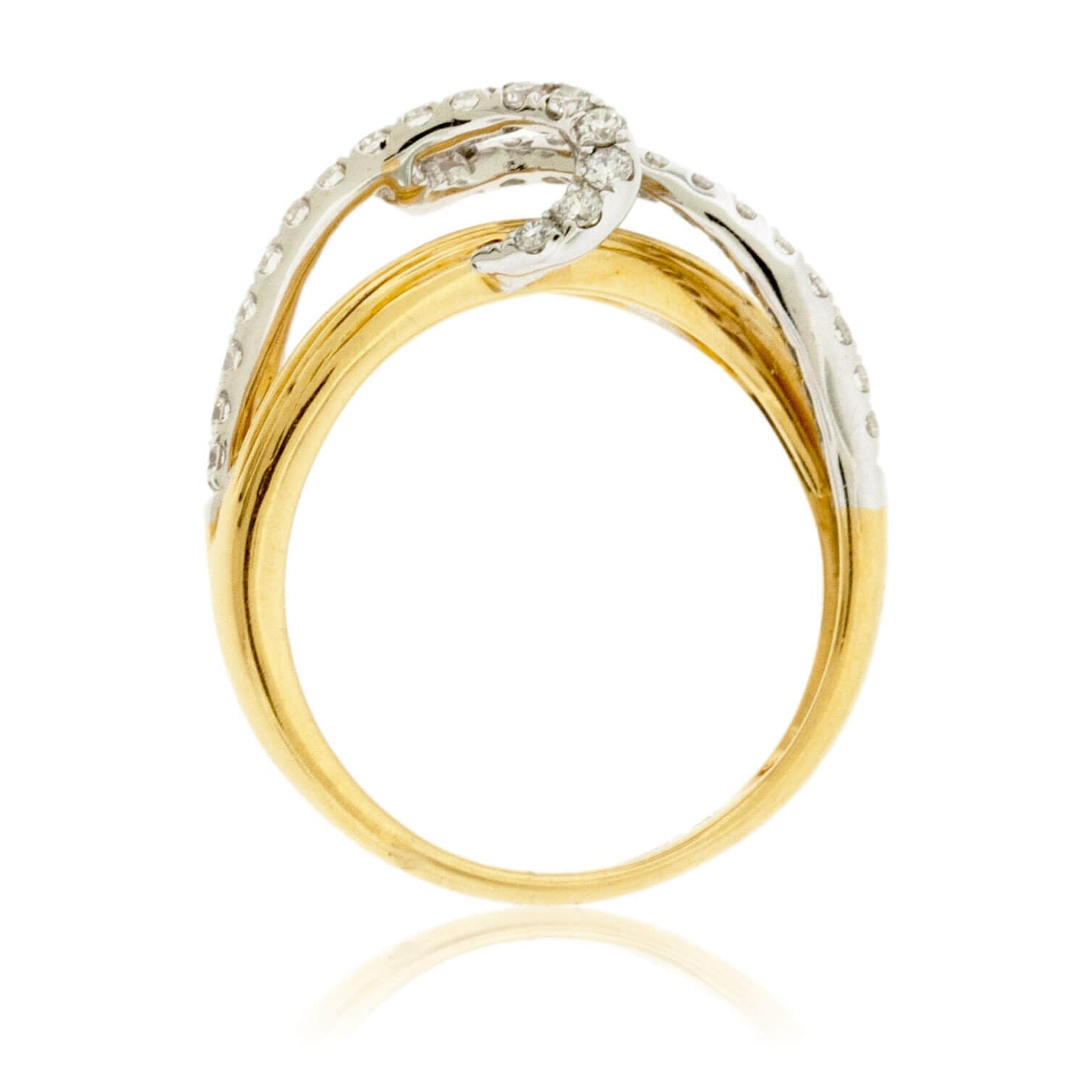 Diamond Heavy Textured Style Ring - Park City Jewelers