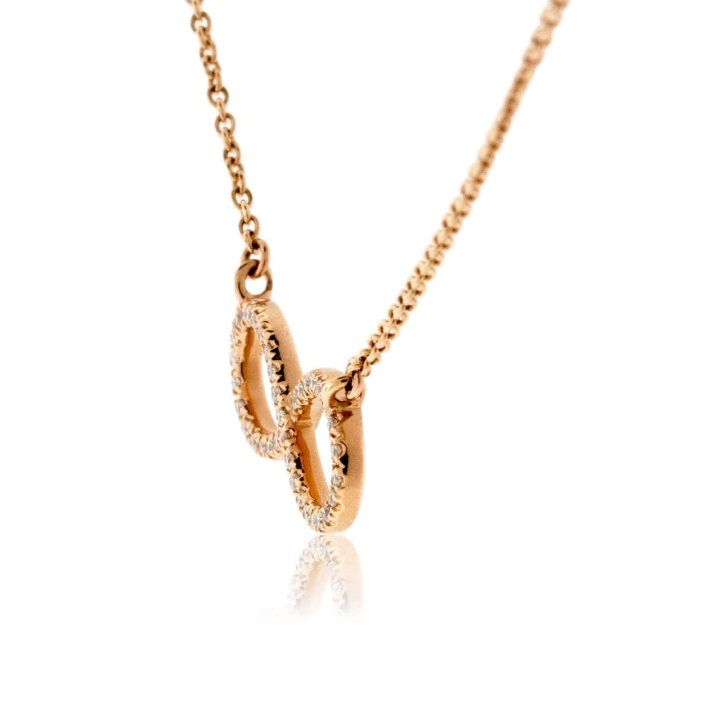 Diamond Infinity Style Necklace - Park City Jewelers