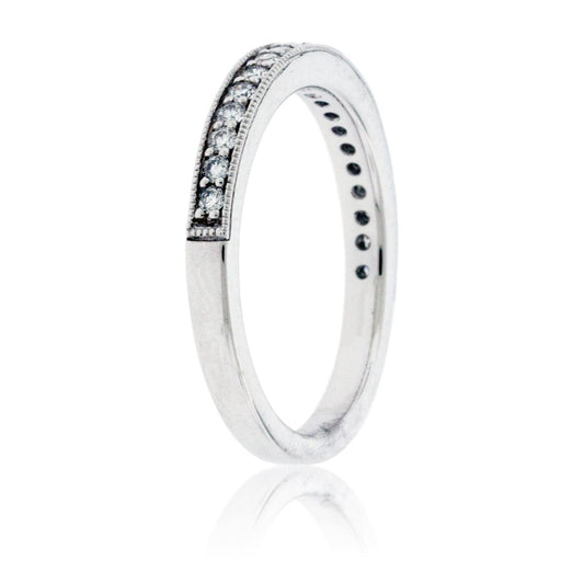 Diamond Milgrain .25ctw Style Stacking Band - Park City Jewelers